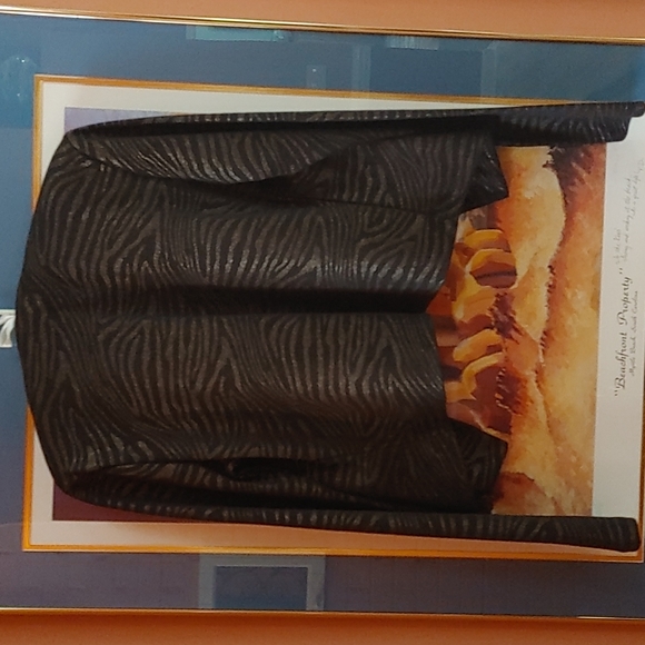 Animal print crop Jacket - Picture 5 of 7